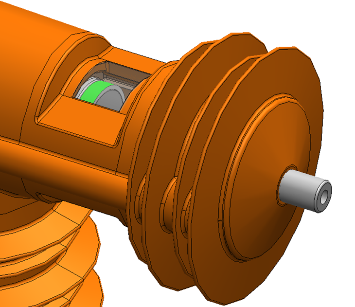 Visible Disconnector — close-up indicator view